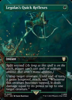 Legolas's Quick Reflexes The Lord of the Rings- Tales of Middle-earth Commander decks Topper
